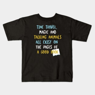 Love Reading Books Saying Kids T-Shirt